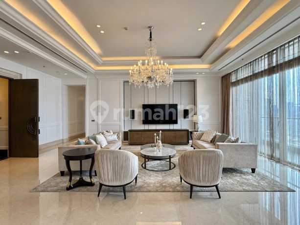 Disewakan Raffles Residences 4+1Br Good Furnished