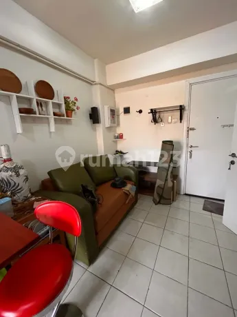 For Sale Green Pramuka City Apartment 2Br Fully Furnished Cheap Tower Faggio - 355 Million Negotiable