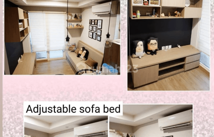 Dijual Apartemen Sky Terrace – Full Furnished, lantai Vinyl, lantai cantik di Daan Mogot, Jakarta Barat