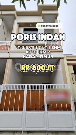 Wilson Rumah Baru di Poris Indah Hadap Timur