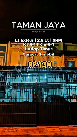 Wilson Rumah Siap Huni Kt 3+1 di Taman Jaya Poris