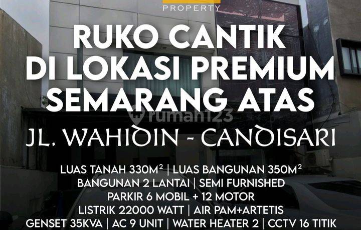 Tempat Usaha Premium 2 Lantai di Semarang Atas