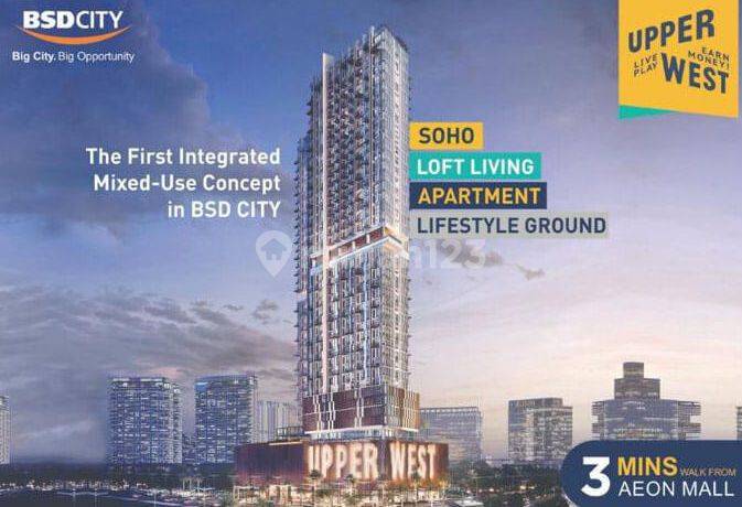 Soho Premium Luas 304 meter? Hanya ada di Upper West BSD City, di lantai 7, 8 & 9 cocok untuk perusahaan dengan jumlah karyawan yang banyak, Penataan ruangan yang Fleksibel