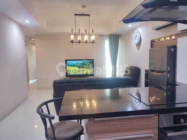 2 Unit Gandeng Apartemen The Mansion Kemayoran Uku 149 M2 Tower Dorada LT 36 Furnished Siap Huni