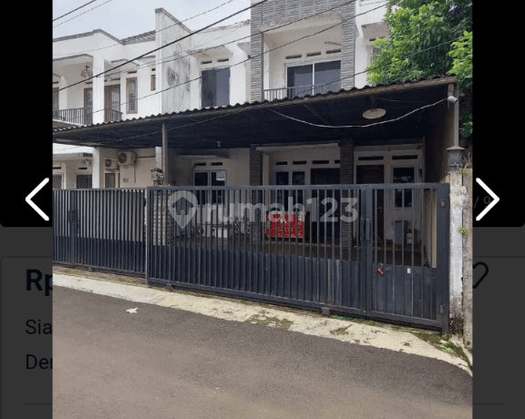 Rumah 2lt Halaman Belakang Luas