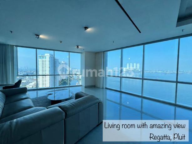 Apartemen Regatta Luas 243m, Pantai Mutiara, Siap Huni, Rapi