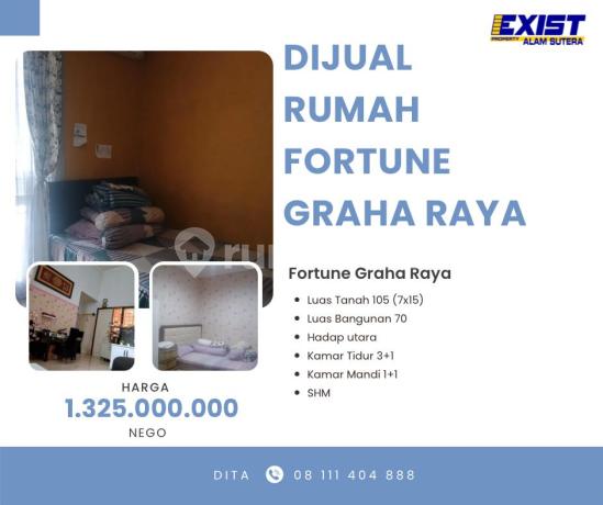 Dijual Rumah Fortune Graha Raya Dijual Rumah Fortune Graha Raya