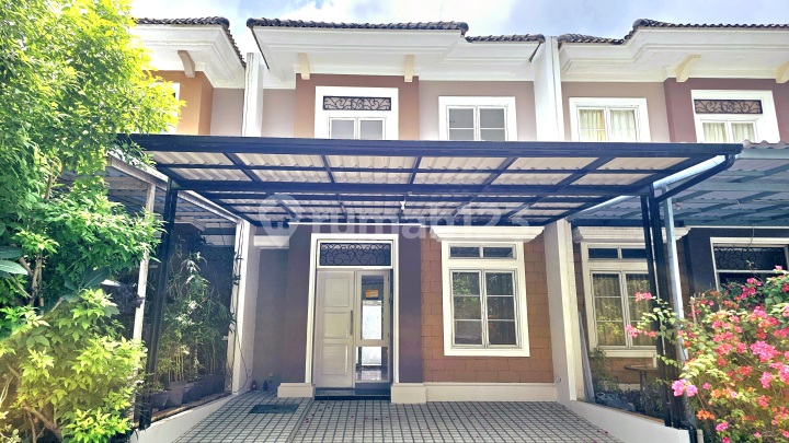 Gading Serpong Cluster House, Near CBD, Green, Park Front, Clean Ready to Occupy