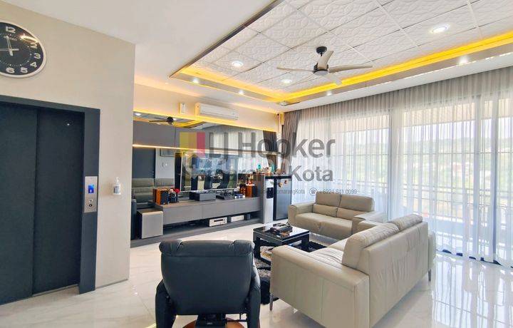 Rumah Mewah,rumah Di Kawasan Graha Candi Golf,siap Pakai,siap Huni,full Furnish,view Bagus,Semarang