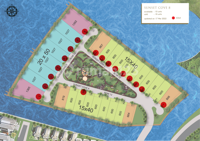 Tanah Murah Di Sunset Cove 8, Citraland City Makassar