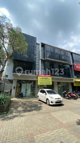 DIJUAL GANDENG Ruko Hoek & Badan Icon Business Park Bsd 3Lantai Lokasi Seberang Atma Jaya Dikelilingi Fasum Dan Toll