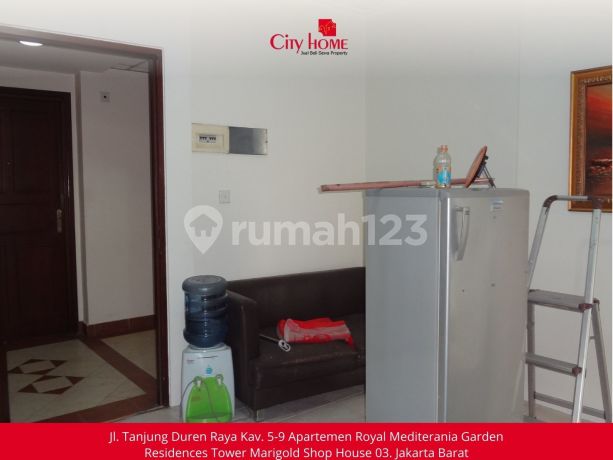 Dijual 2Br Full Furnished Medit Tanjung Duren 40,5 M² - Dekat Central Park