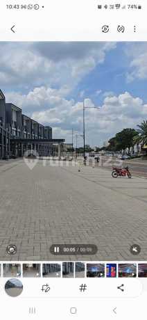 Jual 2 Ruko Gandeng Hudson Studio Loft Siap Pakai Parkiran Luas