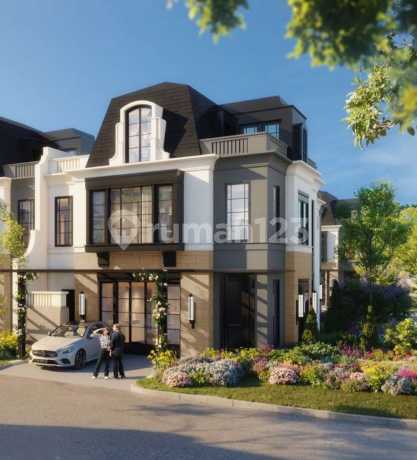 Rumah Baru 3 Lantai Hook Ada Lift di Spring Summarecon Serpong
