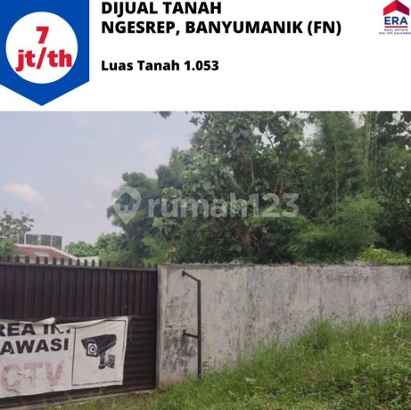 dijual tanah ngesrep lokasi strategis