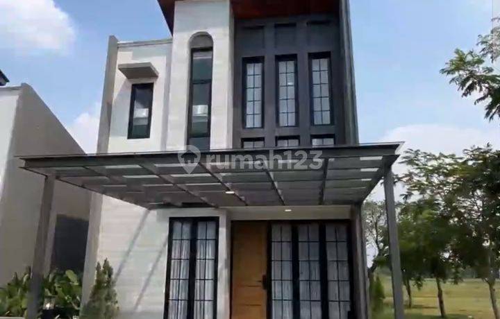 Rumah 2 Lantai Baru Lux Modern Cluster Mewah Dekat Harapan Indah Grand Duta City Bekasi Rumah Shm