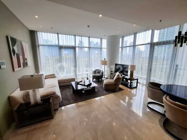 Dijual Verde Two Apartment Bagus Furnished 3 BR Lantai Rendah