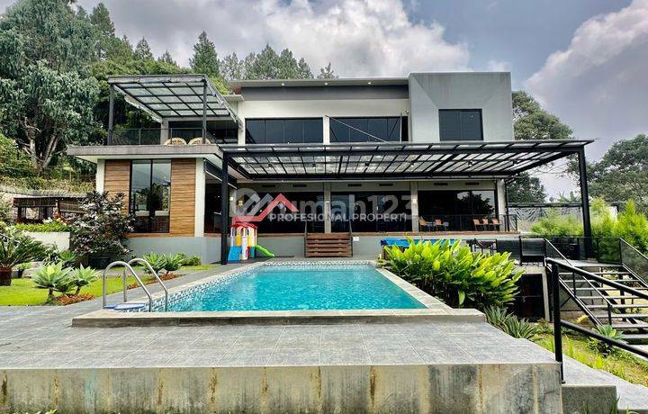 Brand New Private Resort View Gunung Pangrango dan Gunung Gede di Puncak Bogor 
