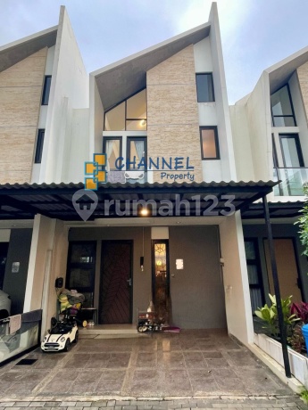 Jual Rumah Modern Dekat Tol dan Pasmod Bsd Tangsel, Fl