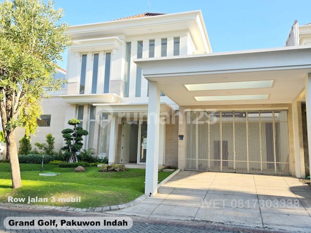 GRAND GOLF, Pakuwon Indah ada Kolam Renang, Semi Furnished, Private Cluster GRAND GOLF, Pakuwon Indah ada Kolam Renang, Semi Furnished, Private Cluster