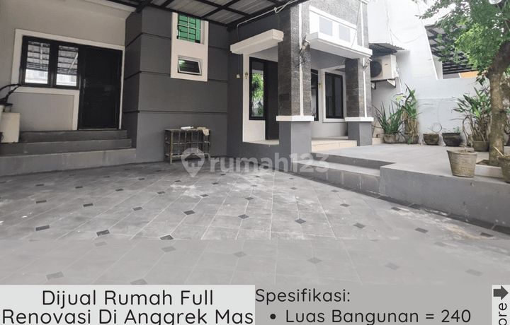 Dijual Rumah Full Renovasi Di Anggrek Mas 1 Batam
