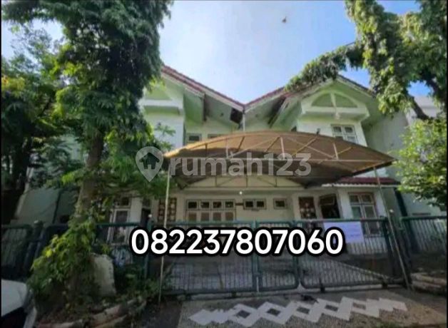 Rumah 2 Lantai 2 Jejer Graha Indah Gayungan Cocok Polisi Dekat Polda
