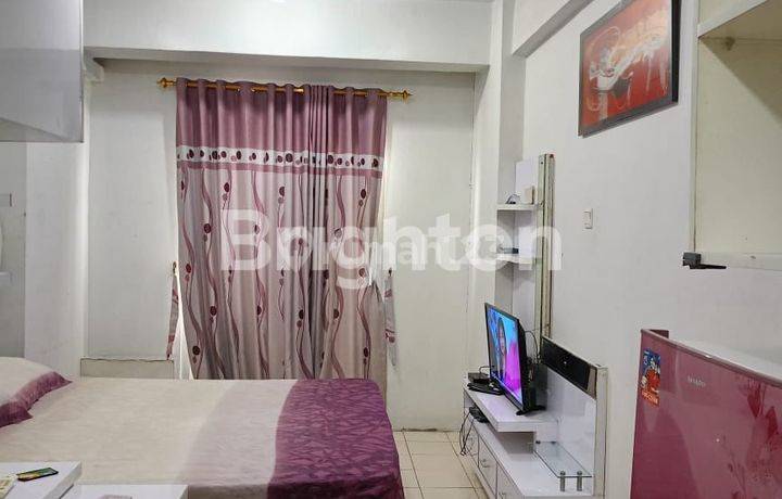 APARTEMEN SUNTER PARK VIEW STUDIO FULL FURNISH LANTAI MIDDLE