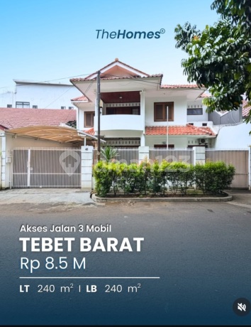 Rumah Bagus Akses Jalan 3 Mobil SHM di Tebet Rumah Bagus Akses Jalan 3 Mobil SHM di Tebet