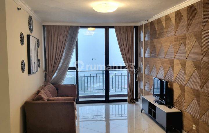 Dijual Taman Rasuna Apartemen 2 bedroom fully furnished lokasi di segitiga emas 