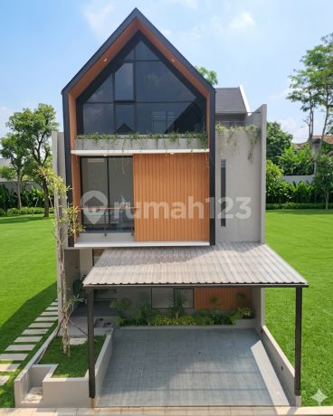 New Furnished House Riverside Residence Setraduta Cemara Block