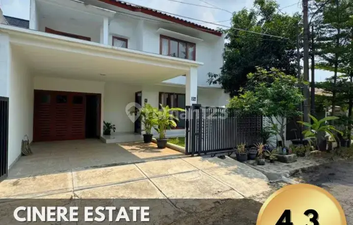 Rumah Asri Hadap Timur di Komplek Cinere Estate, T 240 B 400
