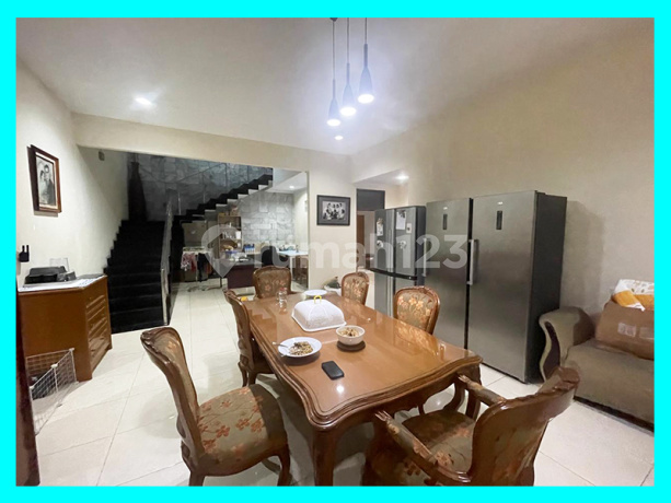 Chandra Rumah Luas Tanah 417M2 Jalan Besar di Komplek Kavling Polri