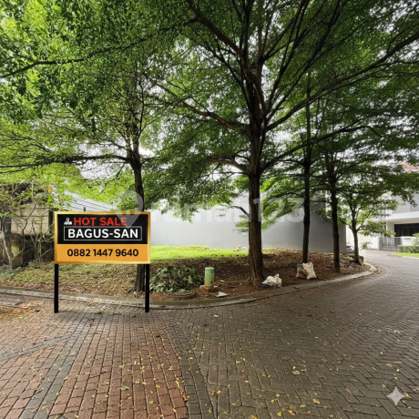 Promo Sale! Kavling Tanah Hoek Siap Bangundi Discovery Bintaro