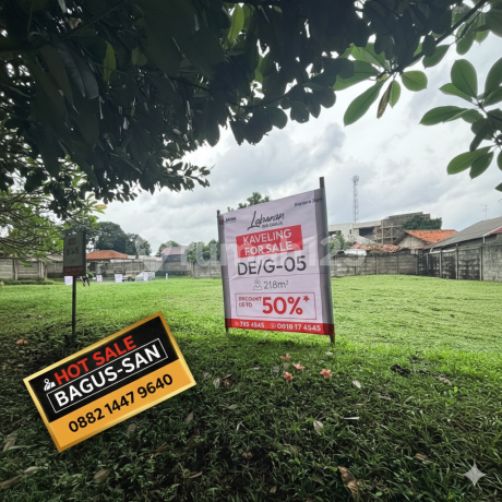 Hot Sale!! Promo Lot Area 218 M2 At Discovery Bintaro Sector 9