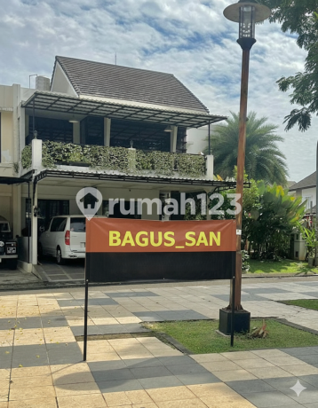 Dijual Rumah Hook Cantik Full Furnish Dpn Taman Bintaro Sektor 9