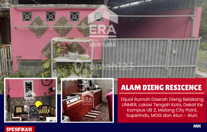 Dijual Rumah Di Alam Dieng Residence Belakang UNMER