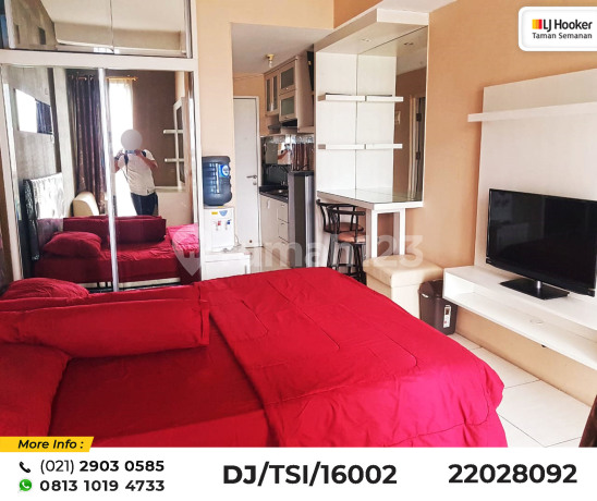 Tamansari Sky Lounge Apartment, Tangerang, 1 Bedroom, 24m², Furnished