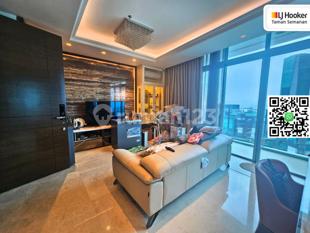 Apartement Windsor, Tower Signature, Puri Indah 2+1 Br Furnished Bagus