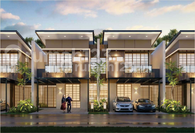 Jual Cicil 22 Juta Atau 3m Rumah Okinawa Akemi Di Pasir Putih Residence - Sell House Cluster Okinawa 6x15 Akemi At Pasir Putih Residences