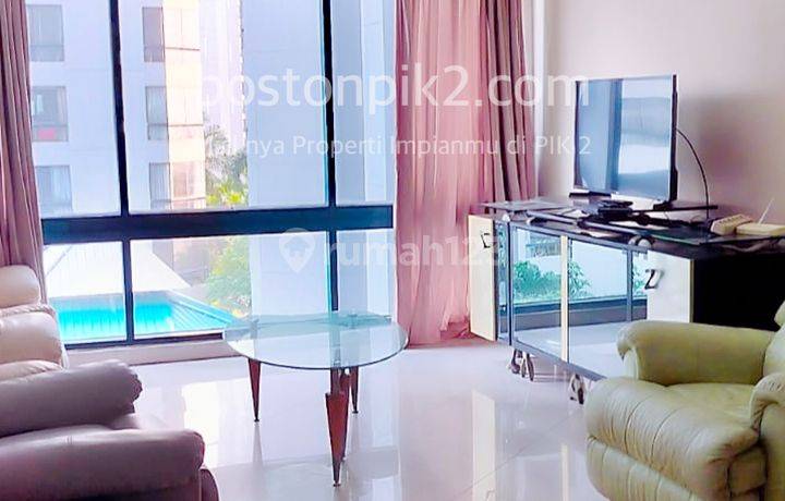 Jual Apartemen Kondominium Taman Anggrek 88 M2 2 Br Fullyfurnished Towerk K Lantai Sedang