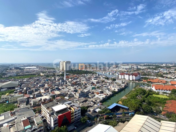 Apartemen Super Luas! Bonus Furnished 3Br+1Br 109M² Mitra Bahari Siap Huni View Kota Jakarta