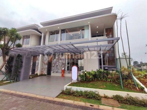 Luxury Living! Rumah Modern Citragarden Lacovia Premium 12X17, View Danau & Siap Huni