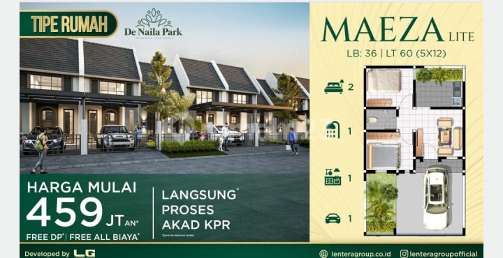 Rumah De Naila Park Menganti Surabaya Barat