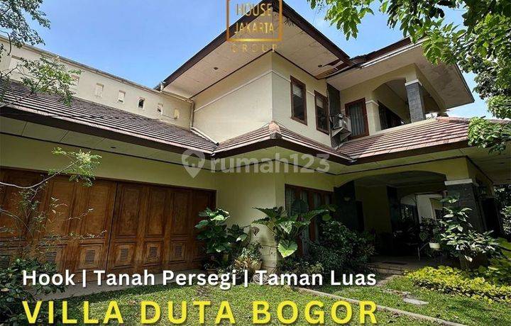 Villa Duta Bogor 2 Lantai Siap Huni Taman Luas, Area Tenang Dekat Hero