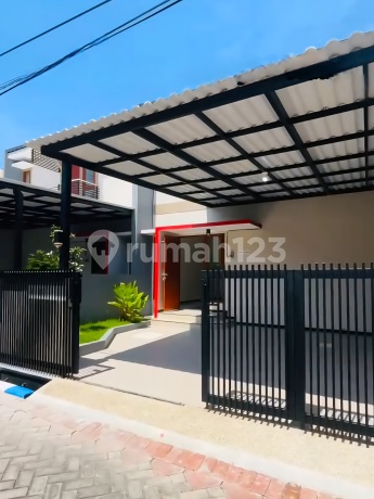 Harga 1m An Lokasi Strategis Rumah Wisma Bungurasih Waru Sidoarjo 2 Lantai Minimalis Unit Inden Desain Ciamik