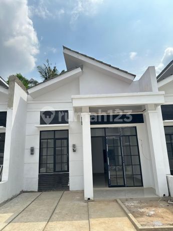 Di Jual Rumah Modern Minimalis 1 Lantai 2 Kamar Tidur