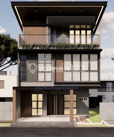 Rumah Mewah Hook 3 Lantai Beverly Green View Laut