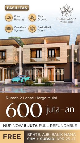 Rumah Siap Huni Di Alana Wisma Indah Surabaya Dekat Kampus Upn 