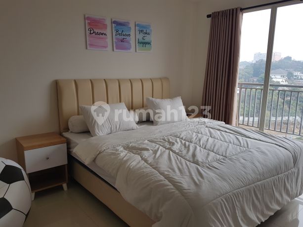 Dapet View Cantik, Apartemen Cakep Type 1 Bedroom, Lengkap Dengan Furniture Di Galery Ciumbuleuit, Bandung