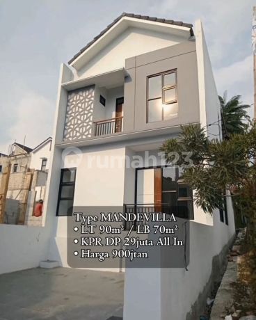 Rumah Mewah Siap Huni Di Bandung Barat Nuansa Villa Botanical View Residen